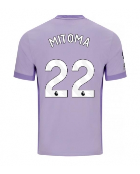 Brighton Kaoru Mitoma #22 Maglia Gara Trasferta Repliche 2025-26 Maniche Corte